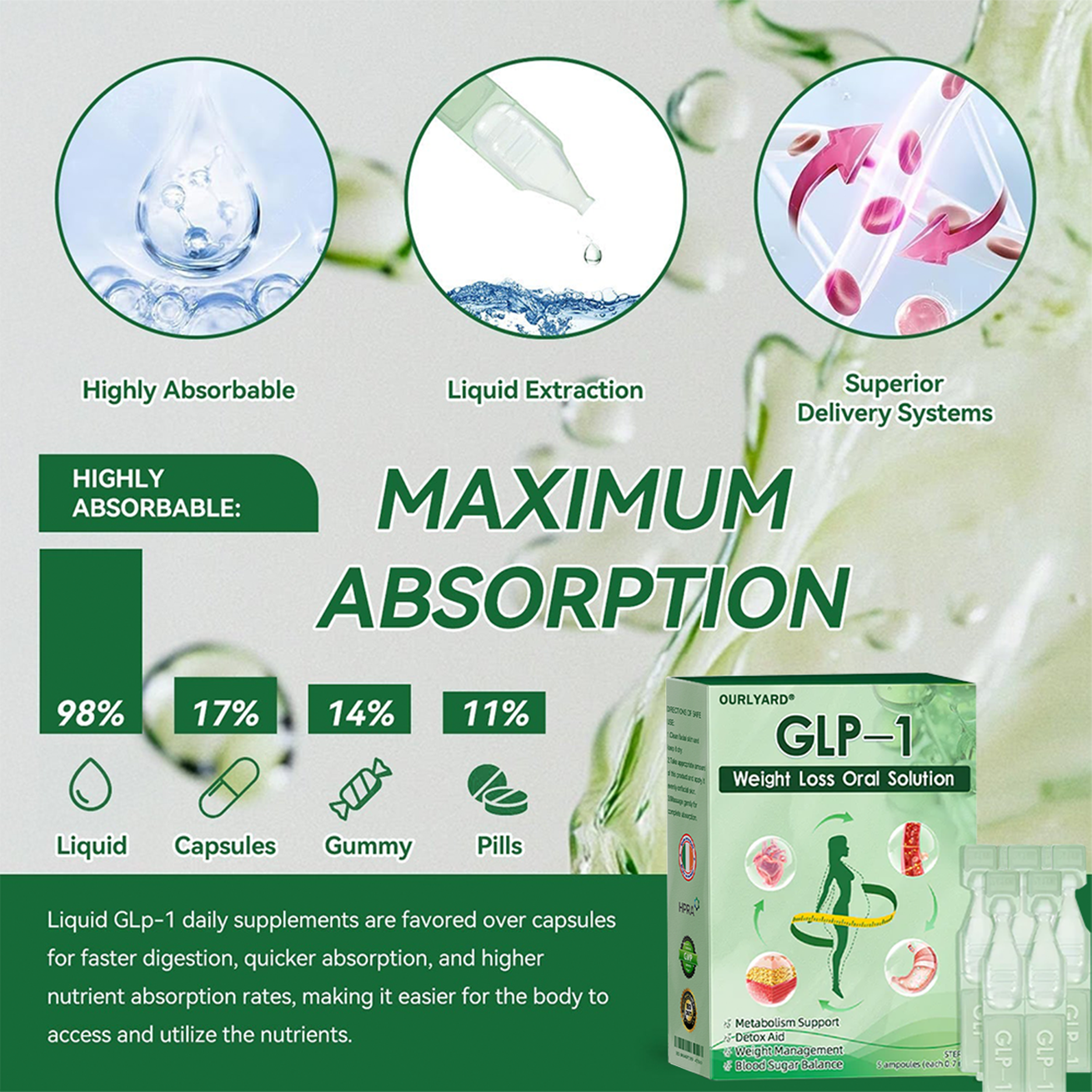 🥰𝑶𝒇𝒇𝒊𝒄𝒊𝒂𝒍 𝑺𝒕𝒐𝒓𝒆 | Ourlyard® 𝐺𝐿𝑃-𝟏  𝑺𝒊𝒙-𝒊𝒏-𝑶𝒏𝒆 𝑯𝒆𝒂𝒍𝒕𝒉 𝑺𝒐𝒍𝒖𝒕𝒊𝒐𝒏 𝑶𝒓𝒂𝒍 𝑳𝒊𝒒𝒖𝒊𝒅  (𝐉𝐮𝐬𝐭 𝐨𝐧𝐜𝐞 𝐚 𝐝𝐚𝐲, 𝐯𝐢𝐬𝐢𝐛𝐥𝐞 𝐜𝐡𝐚𝐧𝐠𝐞𝐬 𝐢𝐧 𝟕 𝐝𝐚𝐲𝐬） ✅ 𝐅𝐨𝐫 𝐨𝐛𝐞𝐬𝐢𝐭𝐲, 𝐜𝐚𝐫𝐝𝐢𝐨𝐯𝐚𝐬𝐜𝐮𝐥𝐚𝐫 𝐡𝐞𝐚𝐥𝐭𝐡, 𝐝𝐢𝐚𝐛𝐞𝐭𝐞𝐬, 𝐬𝐥𝐞𝐞𝐩 𝐚𝐩𝐧𝐞𝐚, 𝐆𝐮𝐭 𝐇𝐞𝐚𝐥𝐭𝐡, 𝐣𝐨𝐢𝐧𝐭 𝐢𝐬𝐬𝐮𝐞𝐬, 𝐚𝐧𝐝 𝐦𝐨𝐫𝐞